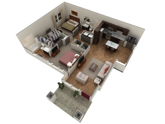 Unit 5121 5121 floor plan